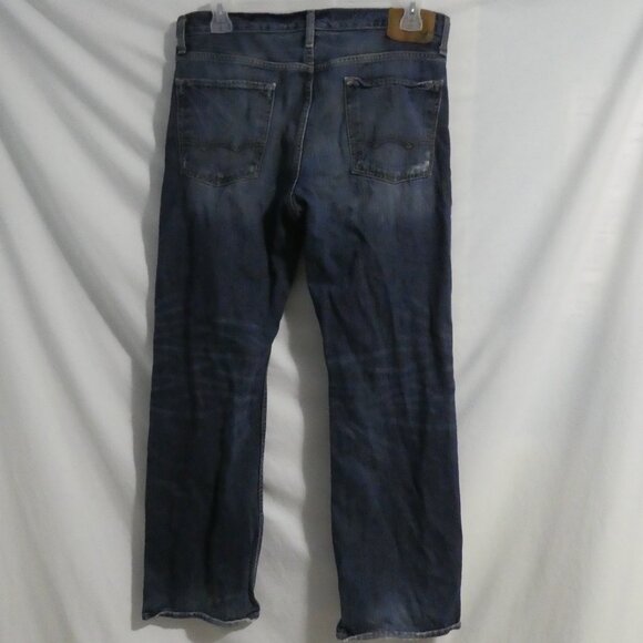 AMERICAN EAGLE | 34 x 32 | Bootcut Subtle Distressed Blue Denim - Jeans - Picture 2 of 16
